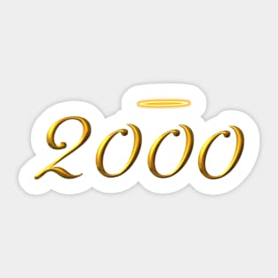 2000 Sticker